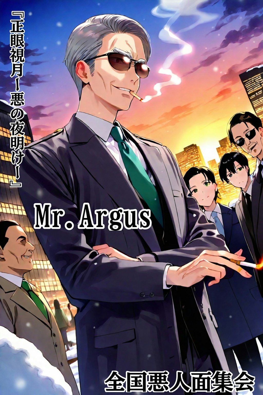 Mr.Argus『正眼視月ー悪の夜明けー』【全国悪人面集会】