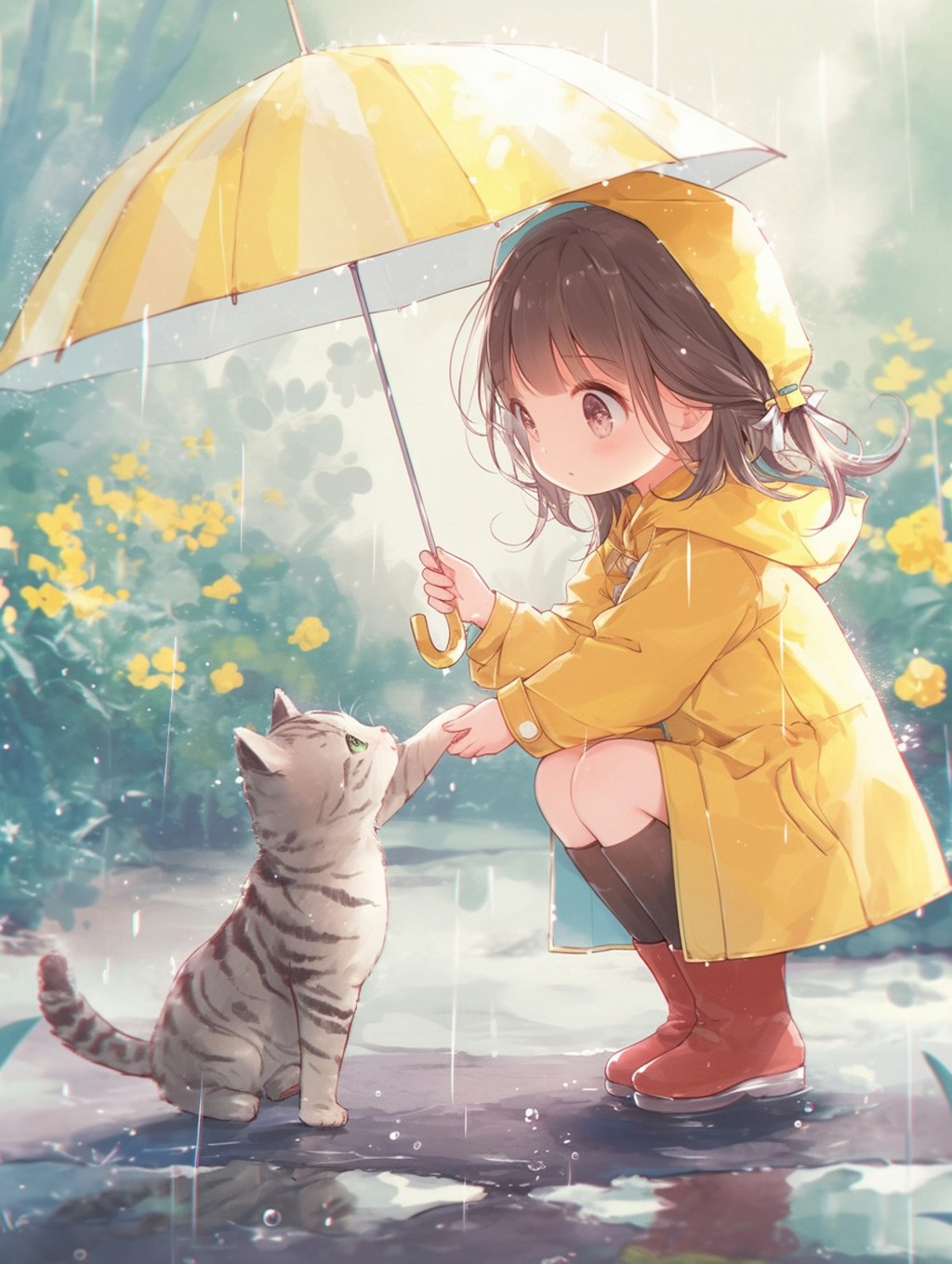 傘の下のやくそく