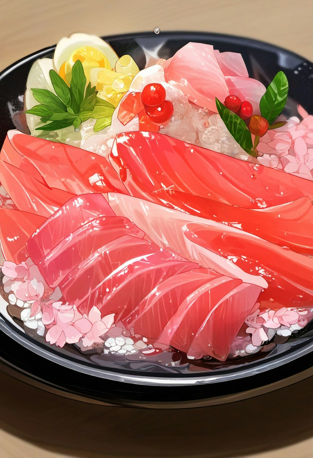 マグロの刺身