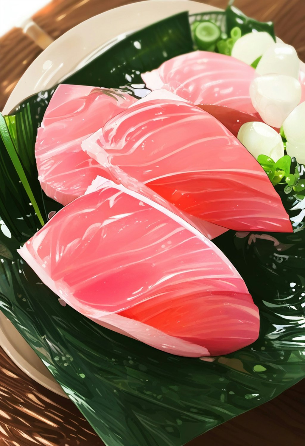 マグロの刺身