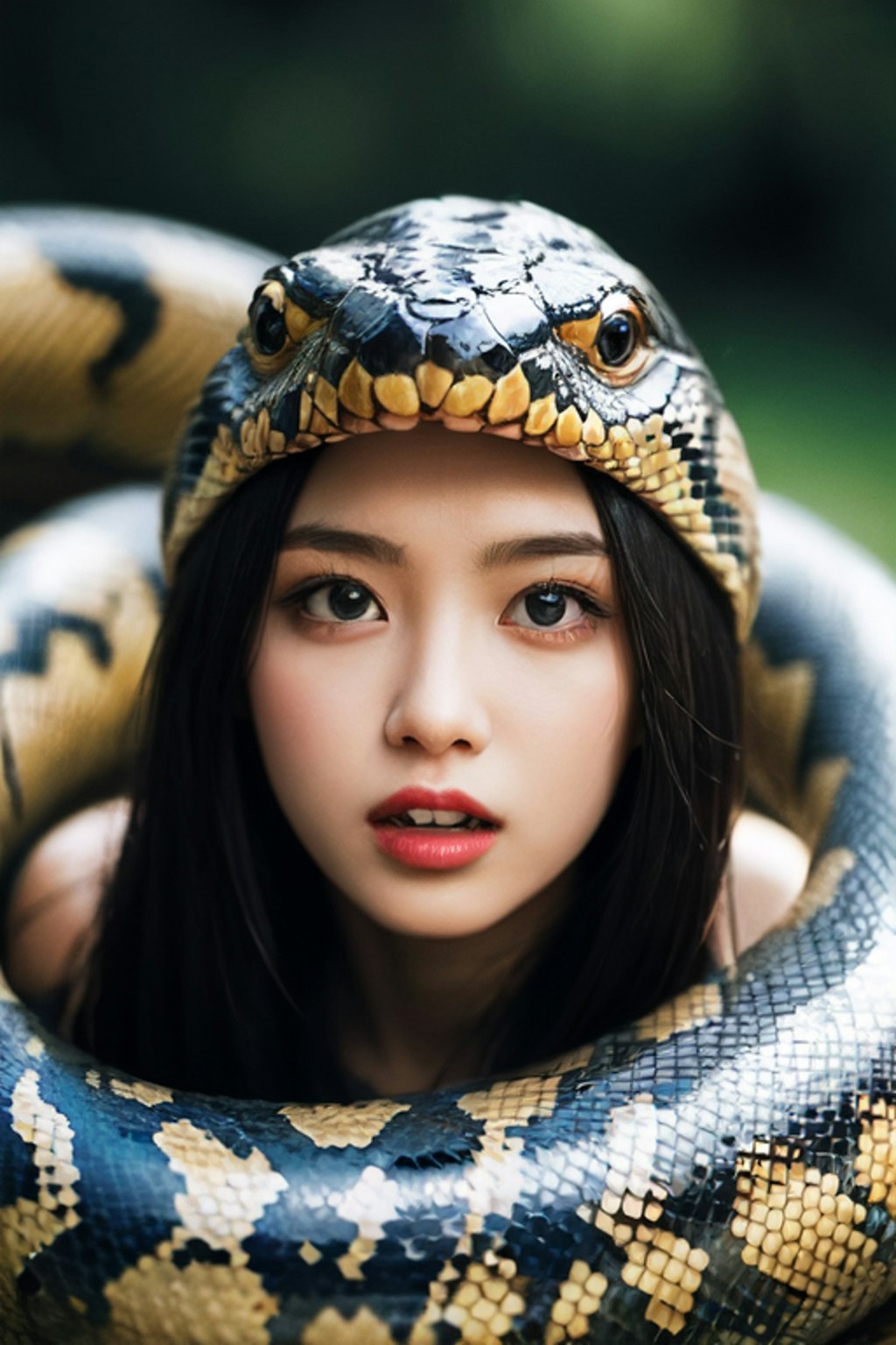 蛇女 (snake woman)