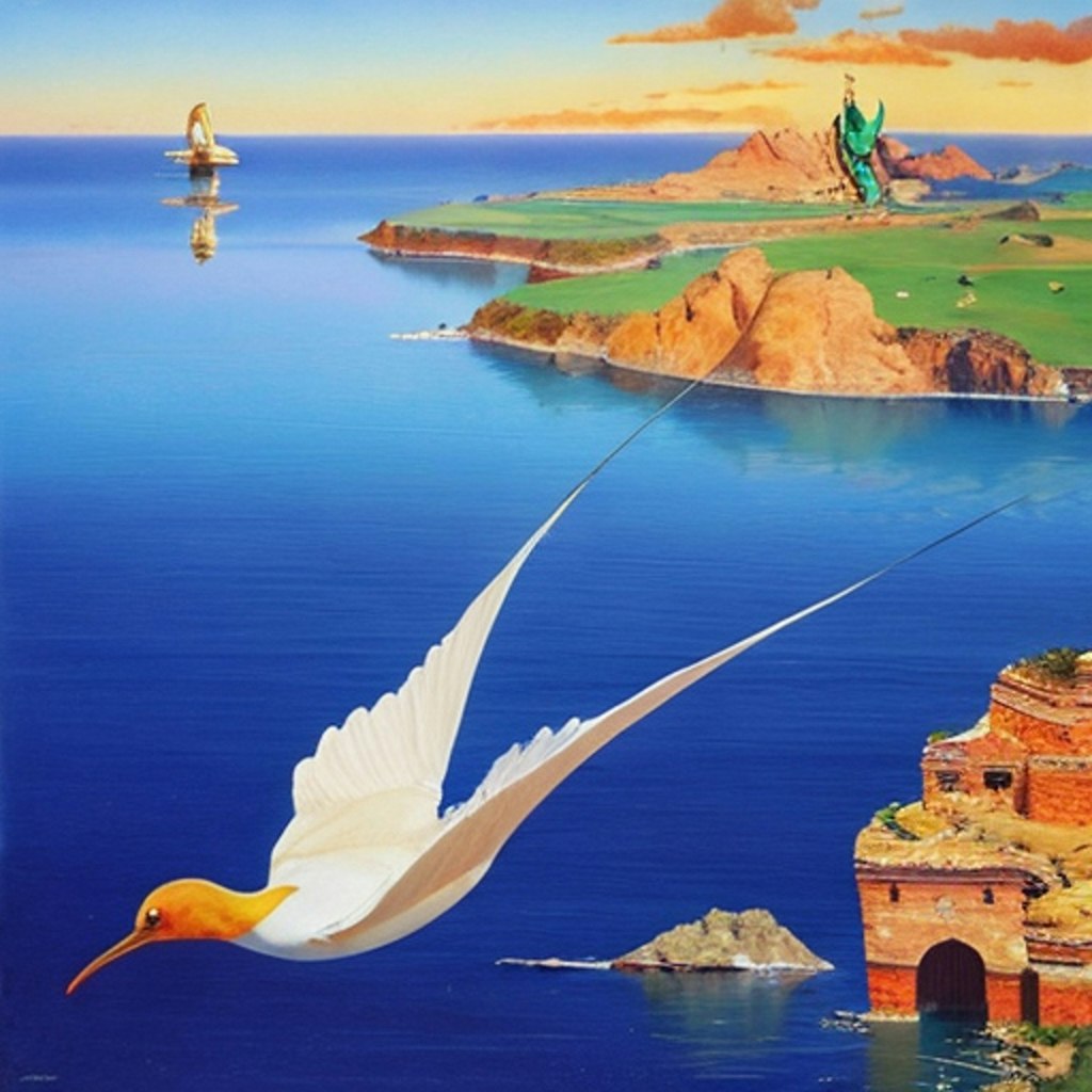 Surrealist paintings by Salvador Dali.