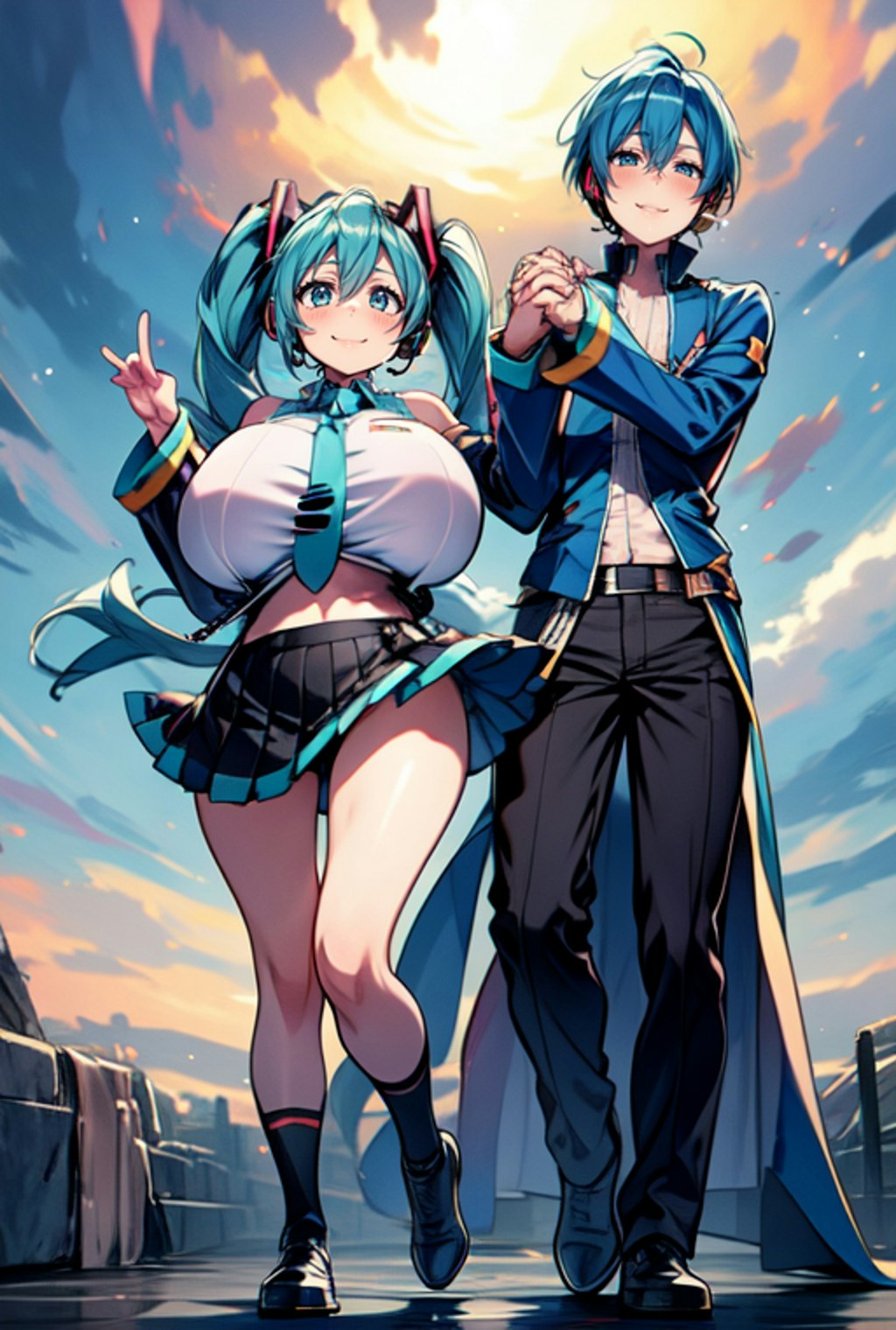 miku kaito Coupling