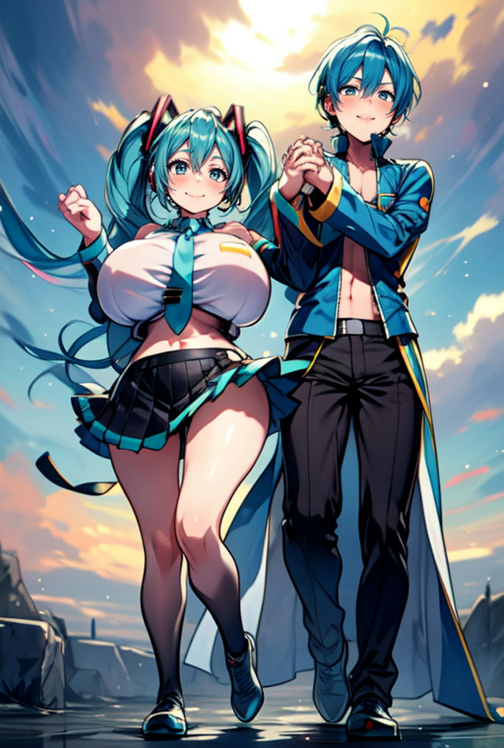 miku kaito Coupling