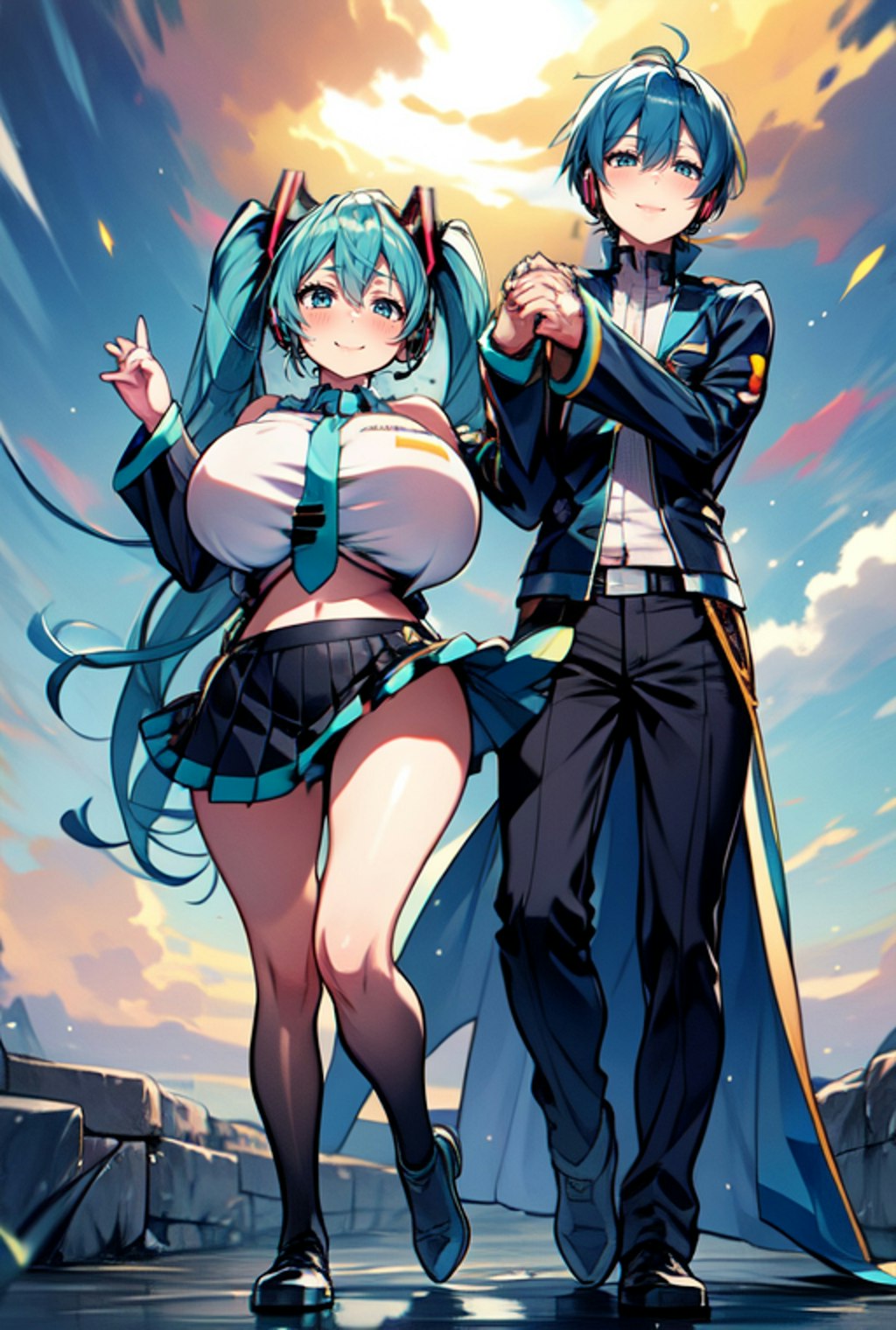 miku kaito Coupling