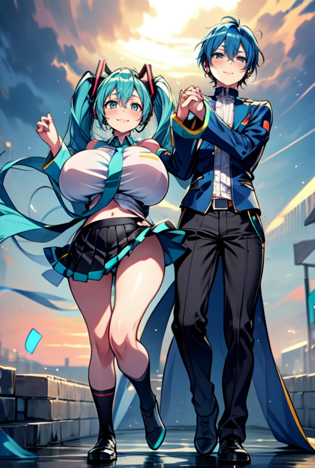 miku kaito Coupling