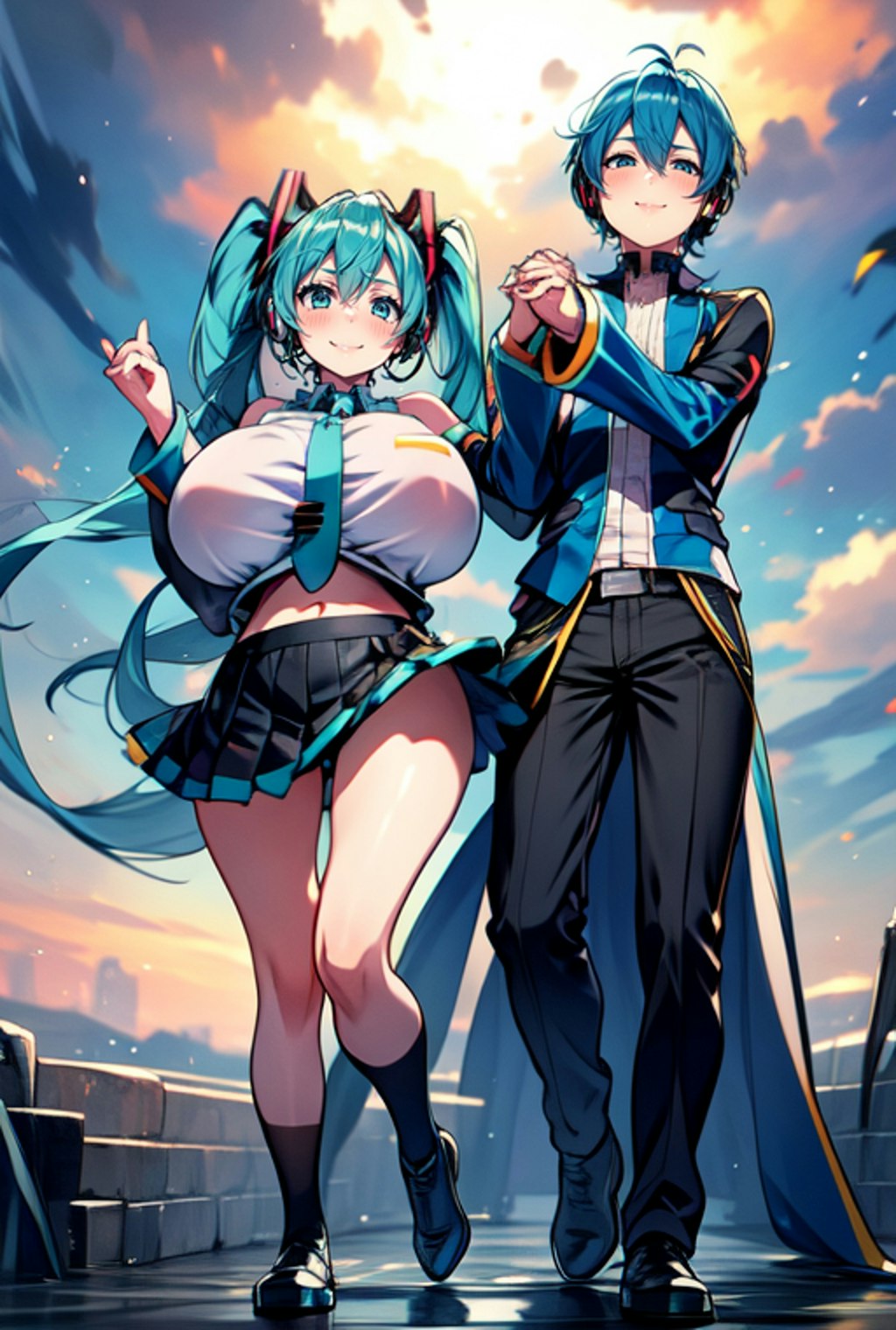 miku kaito Coupling