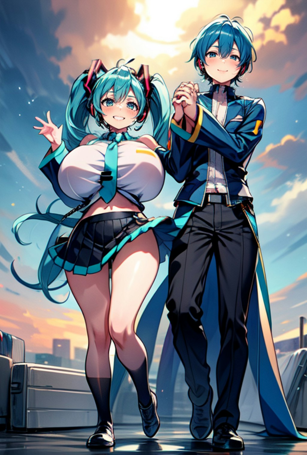 miku kaito Coupling