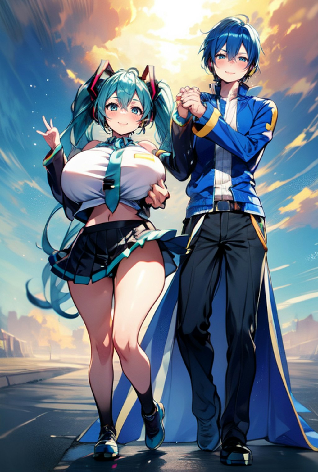 miku kaito Coupling