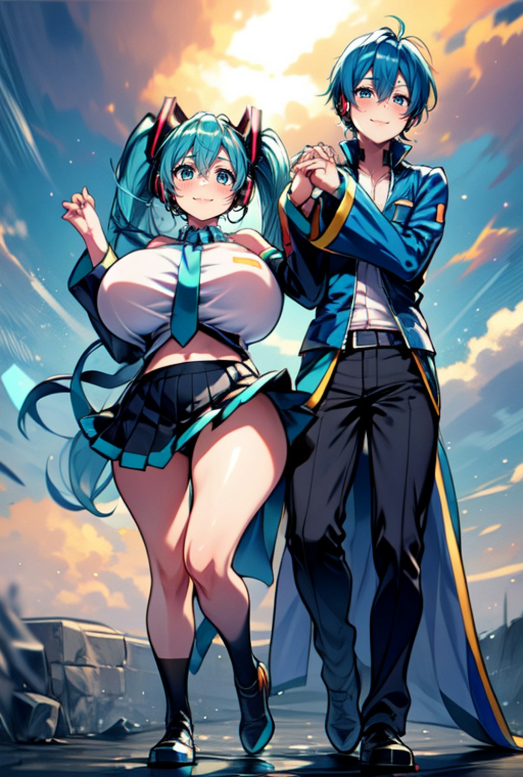 miku kaito Coupling