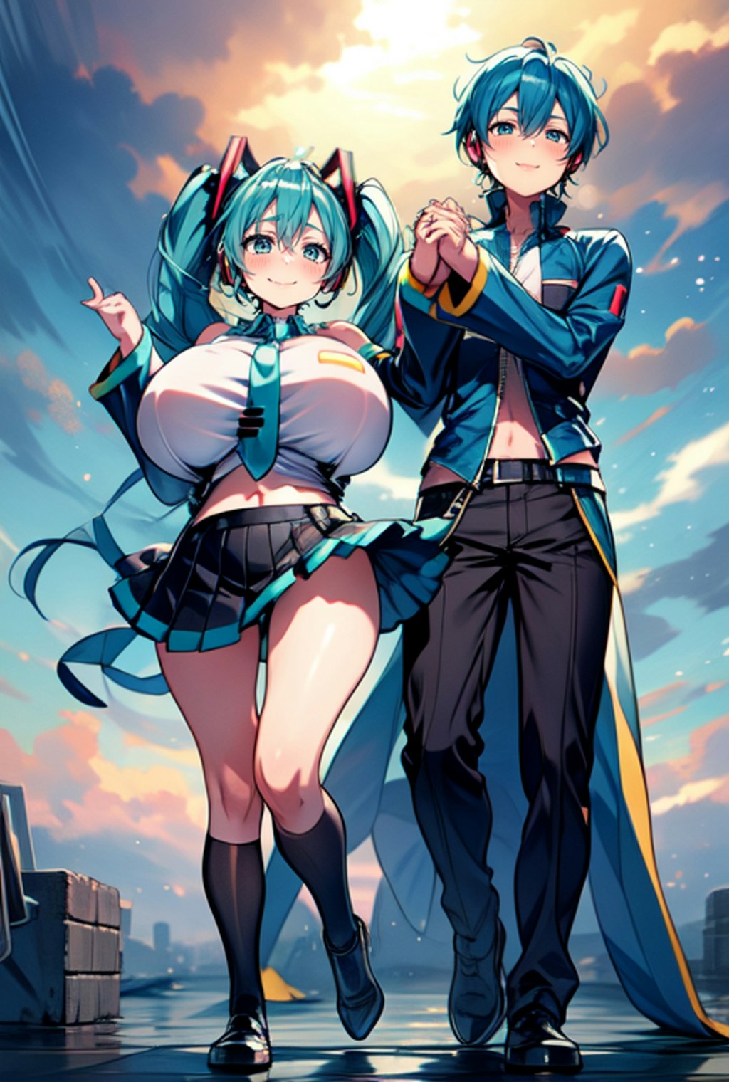 miku kaito Coupling