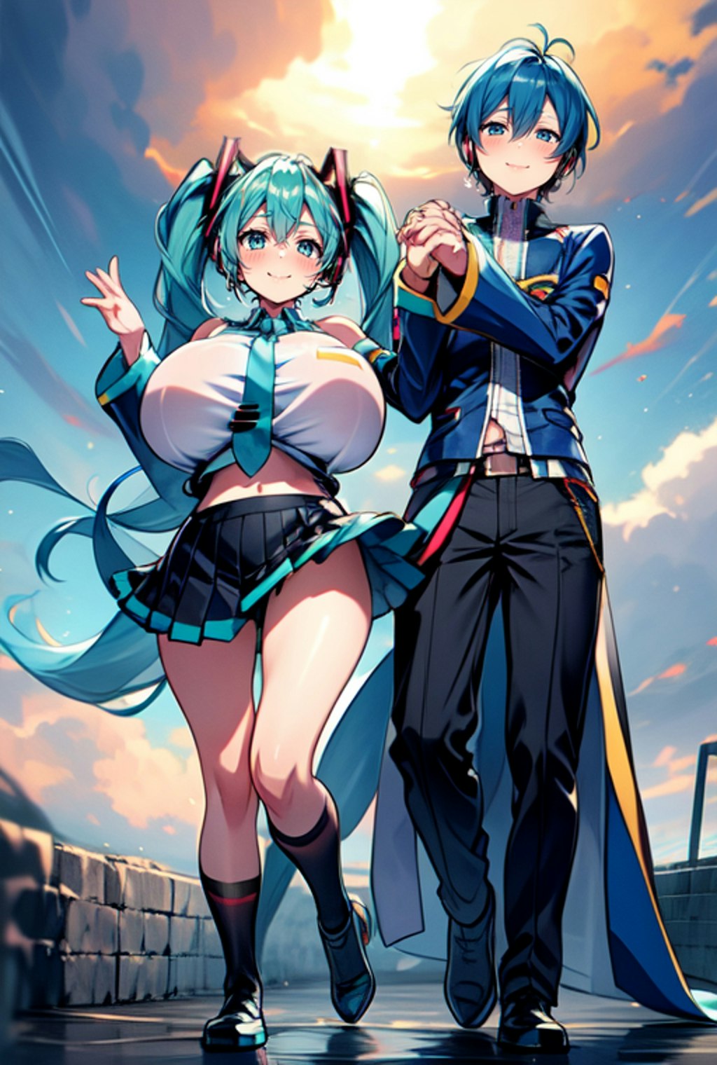 miku kaito Coupling