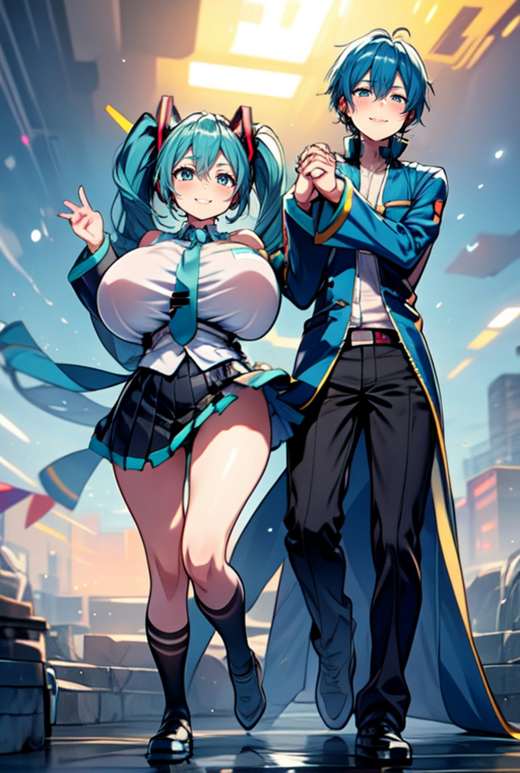 miku kaito Coupling