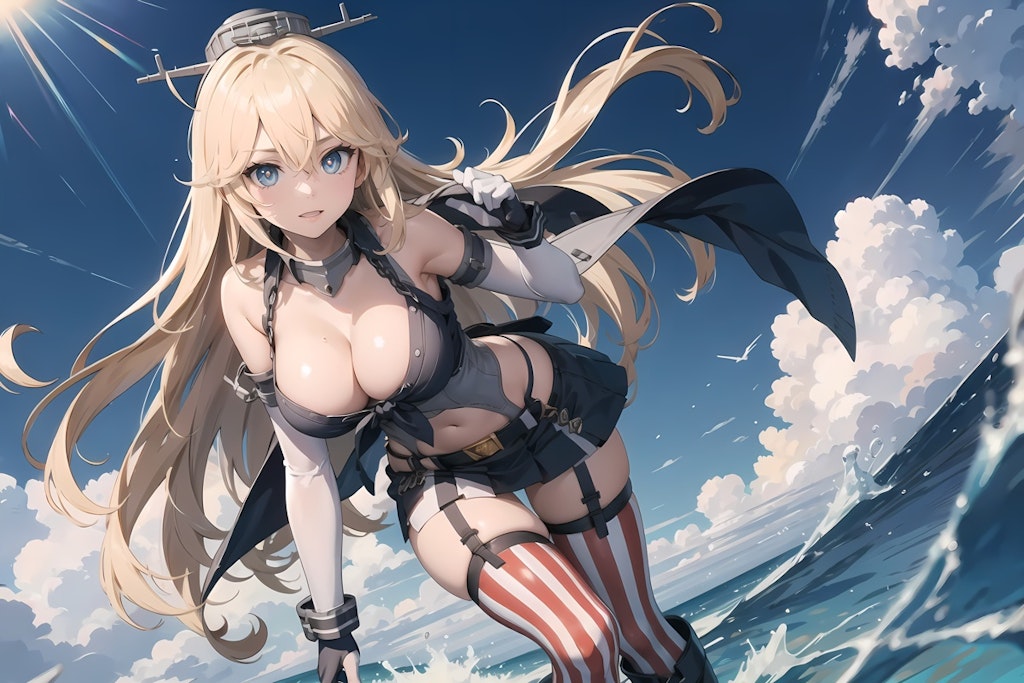 [艦隊これくしょん]アイオワIowaスーパーヘビーシェル