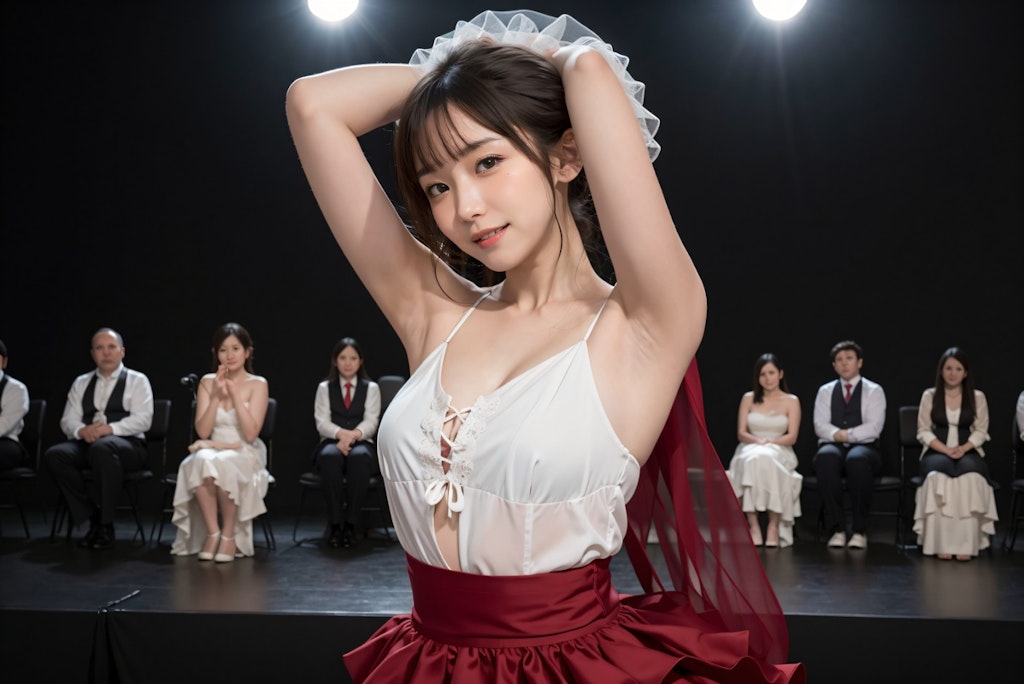 フラメンコを踊る女性