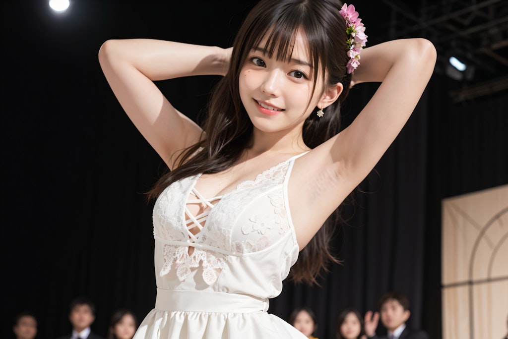 フラメンコを踊る女性