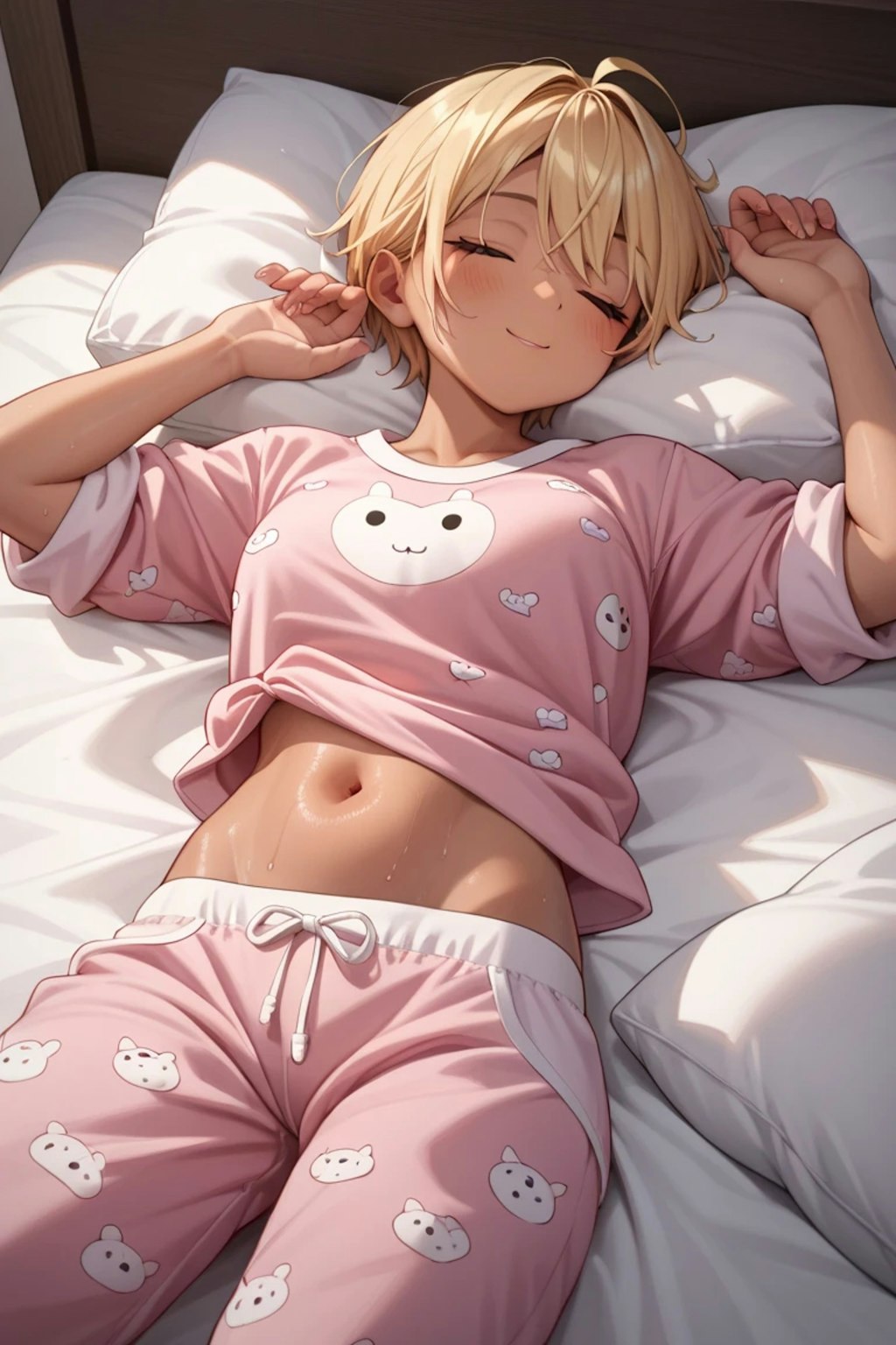 ムニャムニャ もう食べられない...