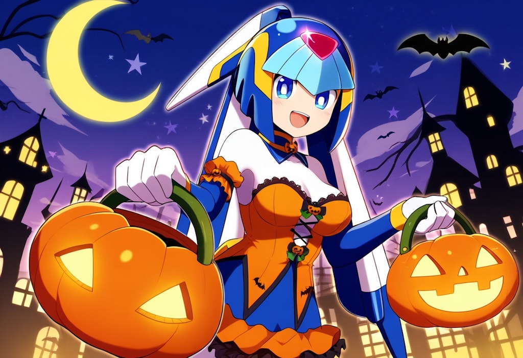 ロックマンゼロ　妖将レヴィアタン　ハロウィン