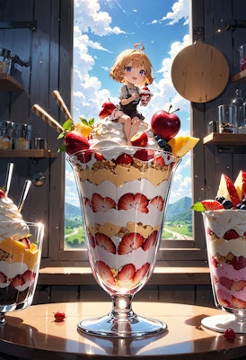 Girl on a Parfait　その7