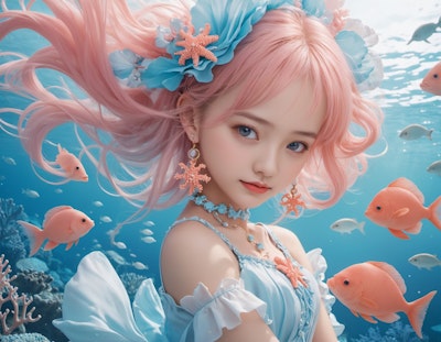 珊瑚姫のイヤリング (ani2real?)