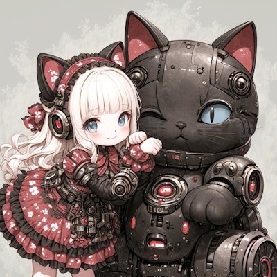 黒猫ロボット