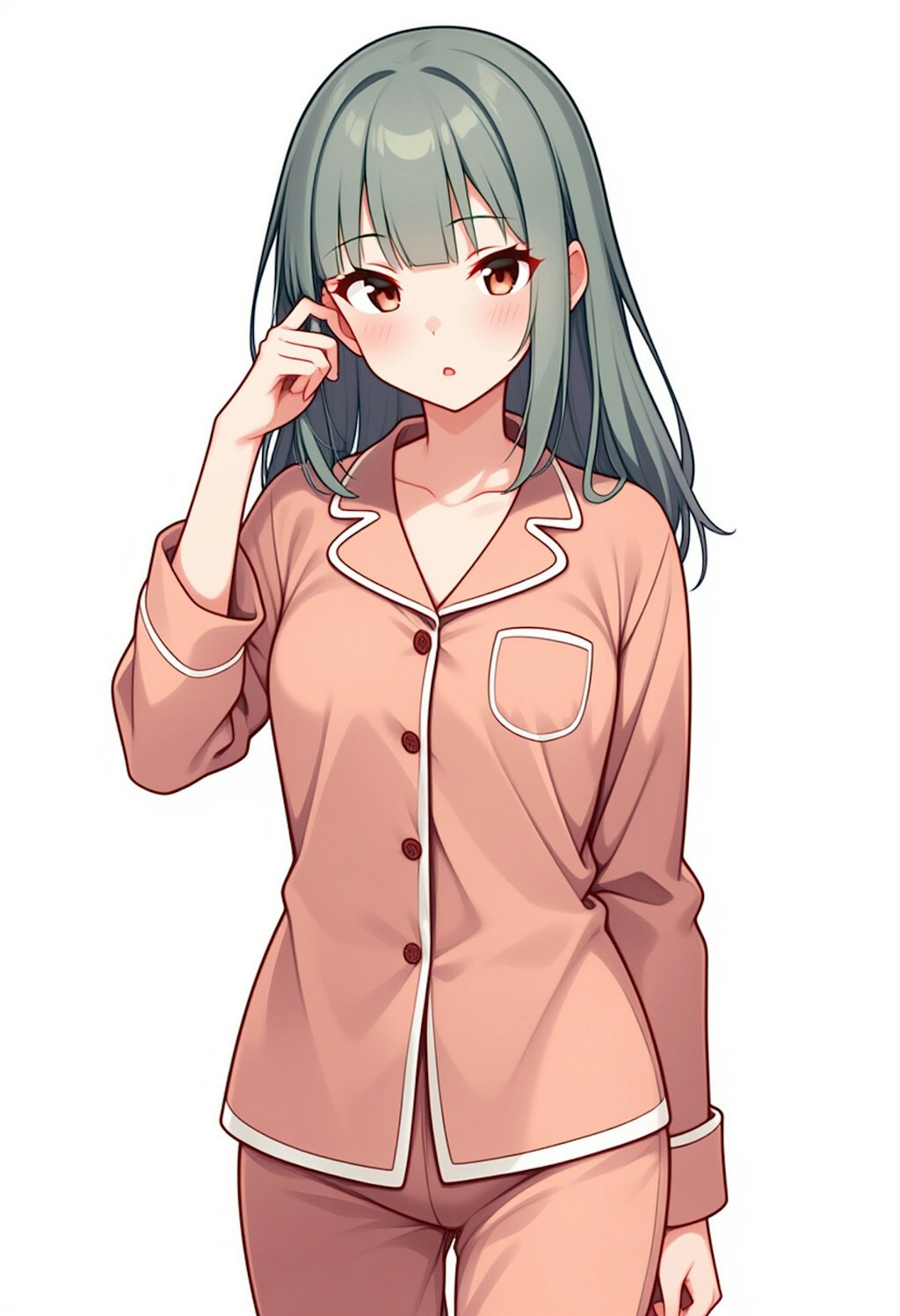 夕張さん　パジャマ