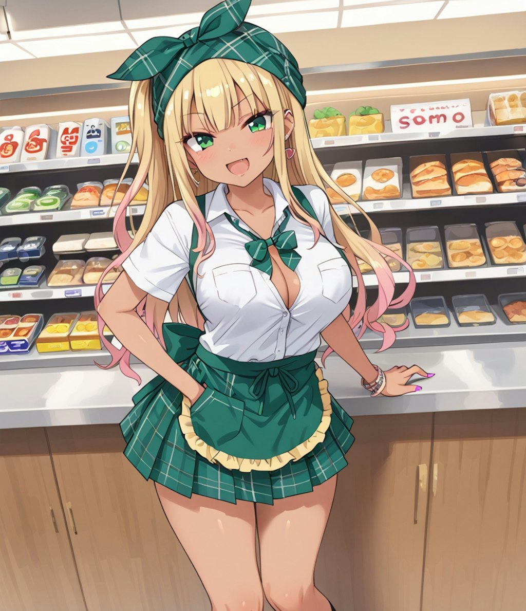 ギャルがフツーのバイトをしたいようですが・・・