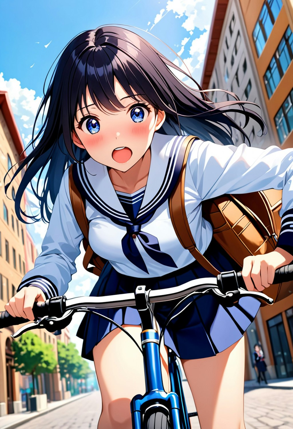 制服自転車 #6