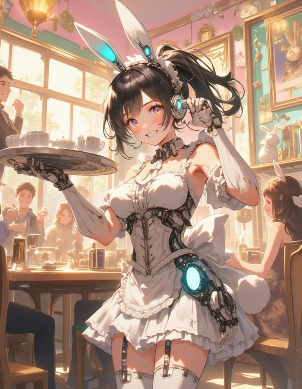 うさ耳メカ娘のご注文カジノカフェ
