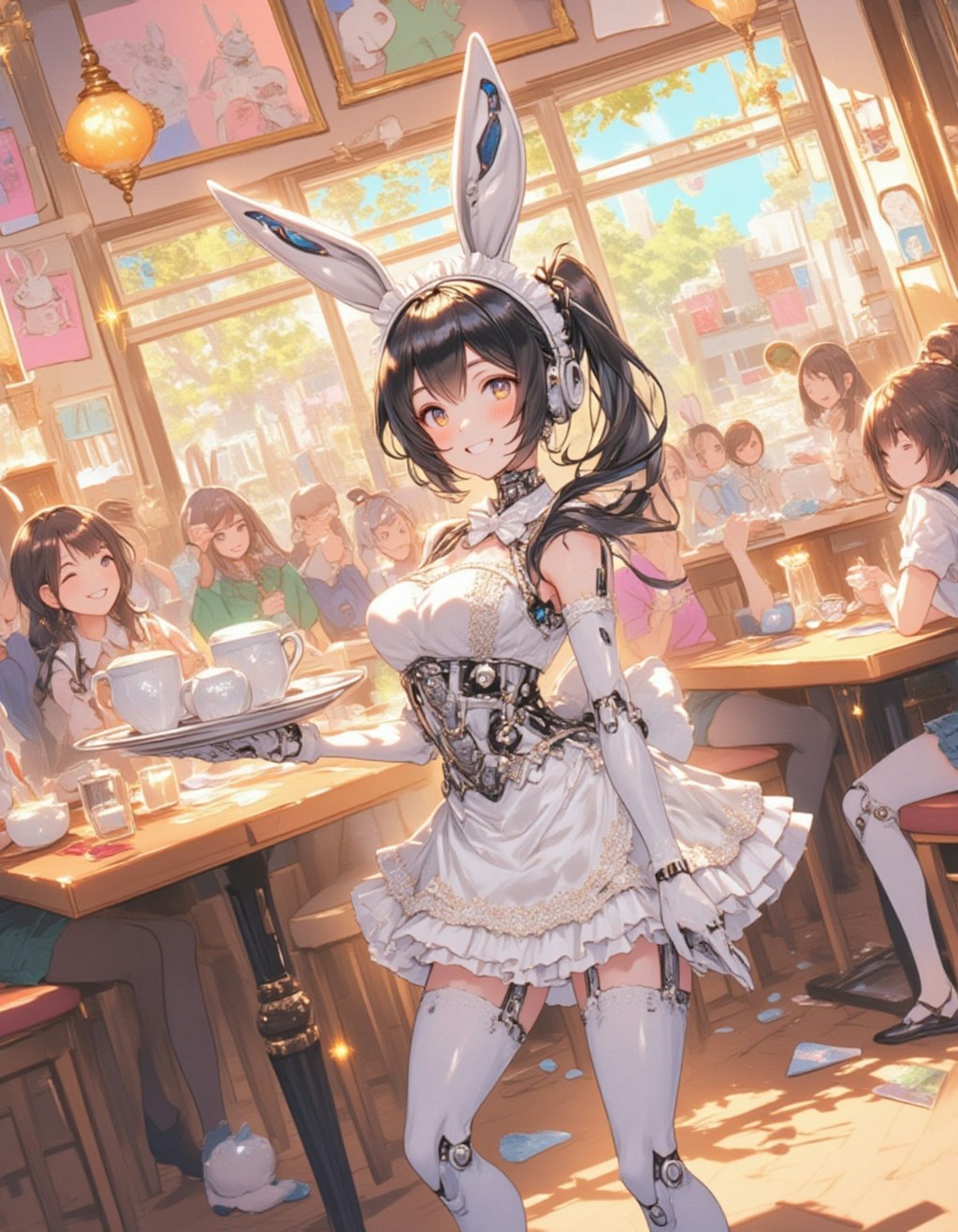 うさ耳メカ娘のご注文カジノカフェ
