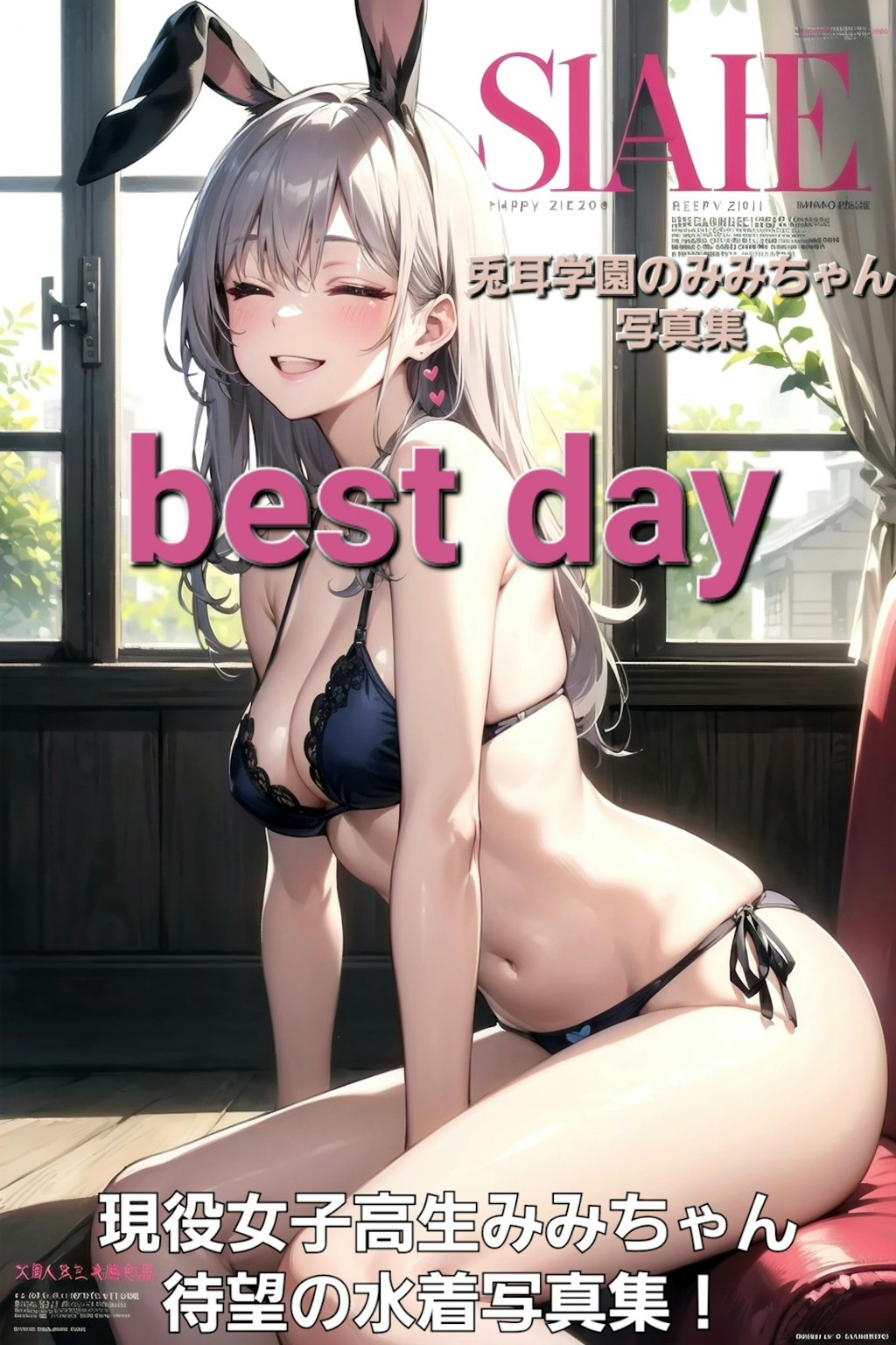 兎耳学園のみみちゃん写真集「best day」🐰