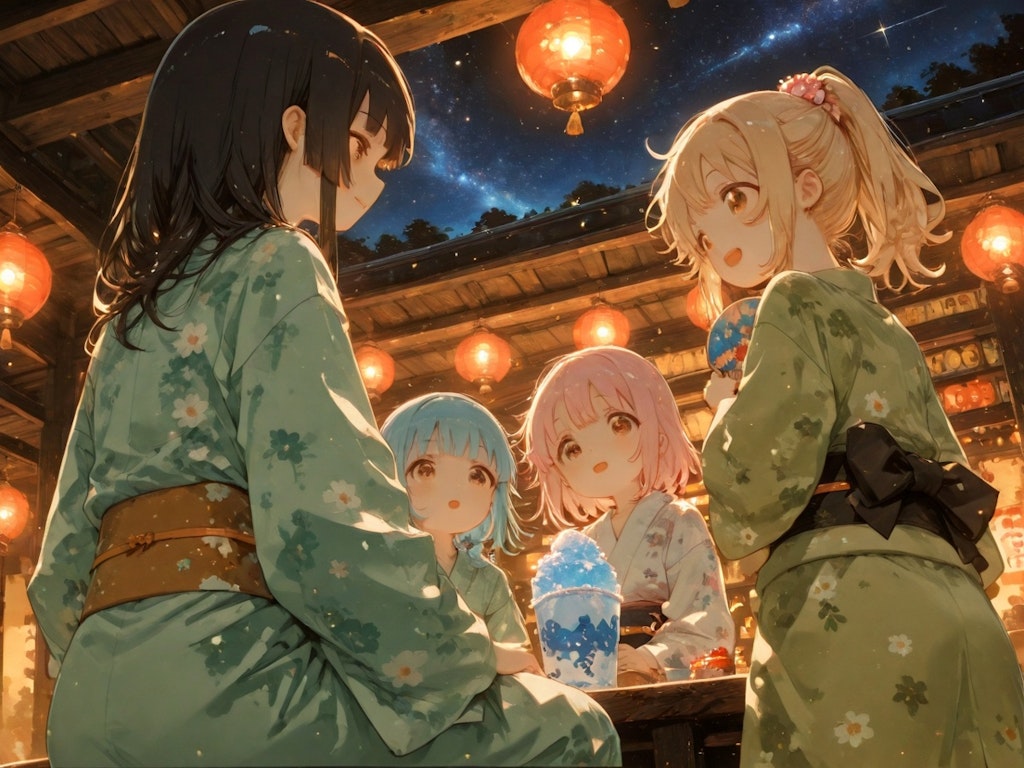 涼しくなるかもしれないイラスト