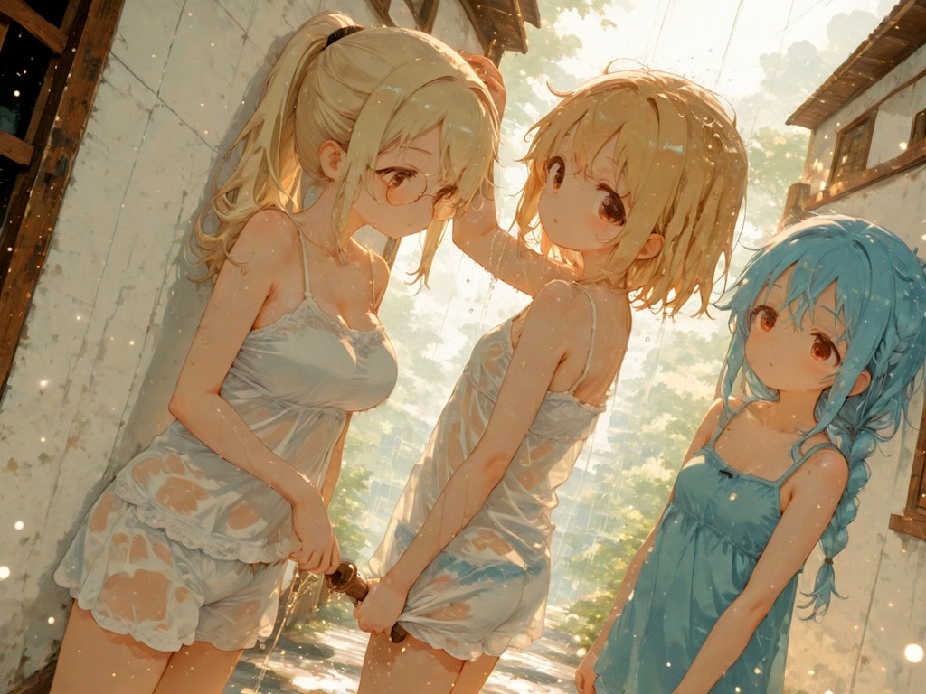 涼しくなるかもしれないイラスト