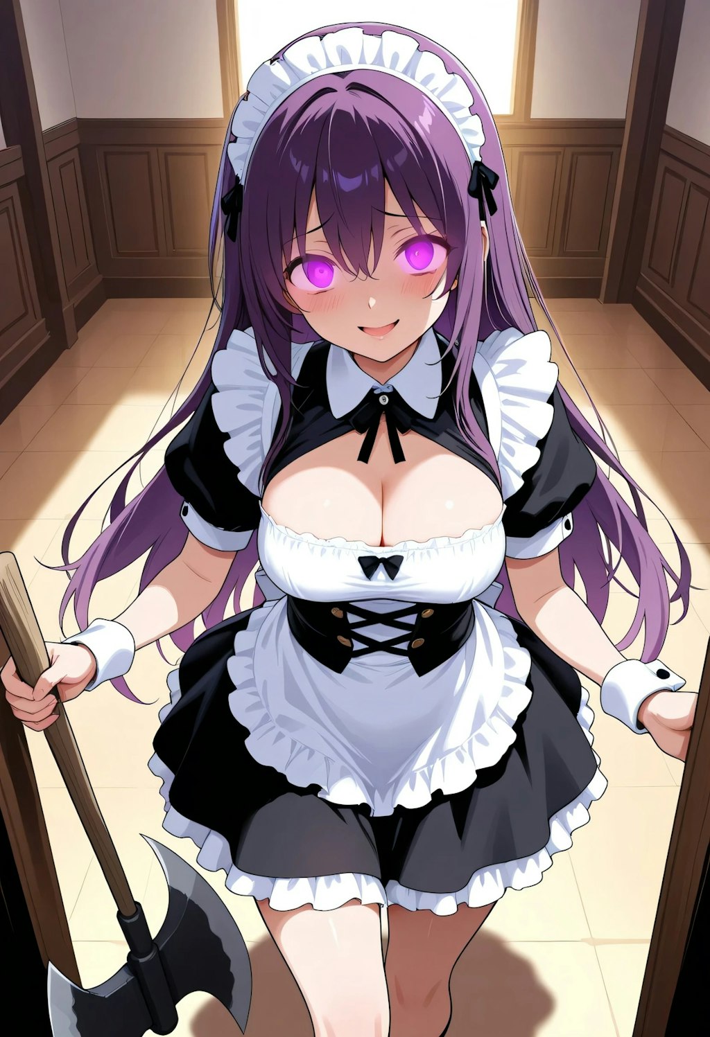 まさけちゃんの足が速いお姉やんをお仕置きするだけのメイド💨