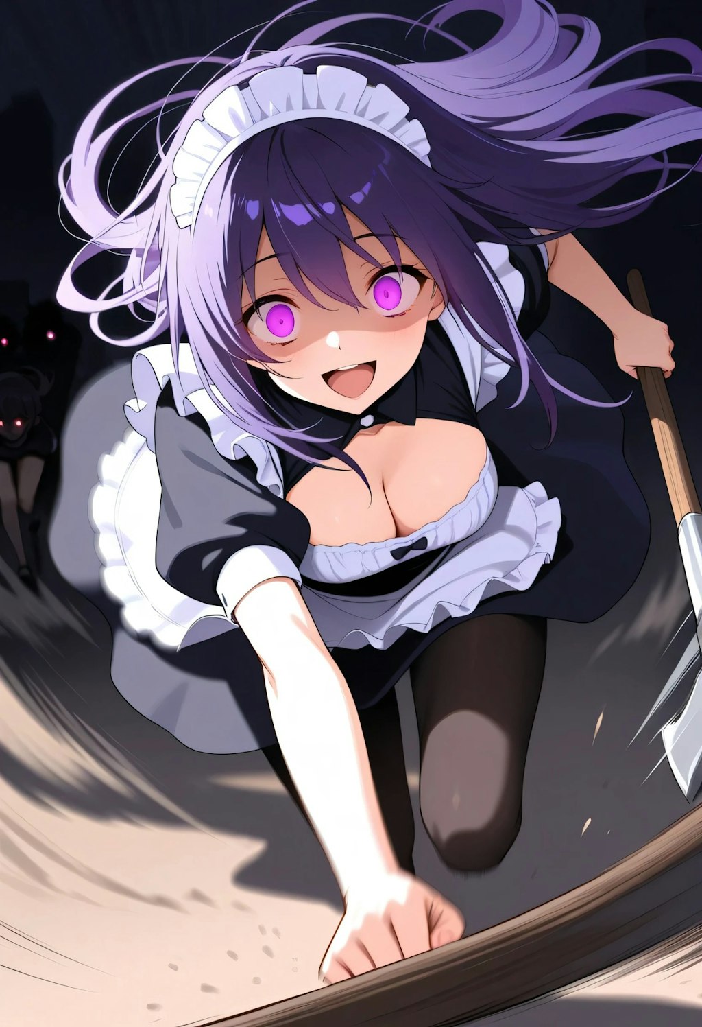 まさけちゃんの足が速いお姉やんをお仕置きするだけのメイド💨