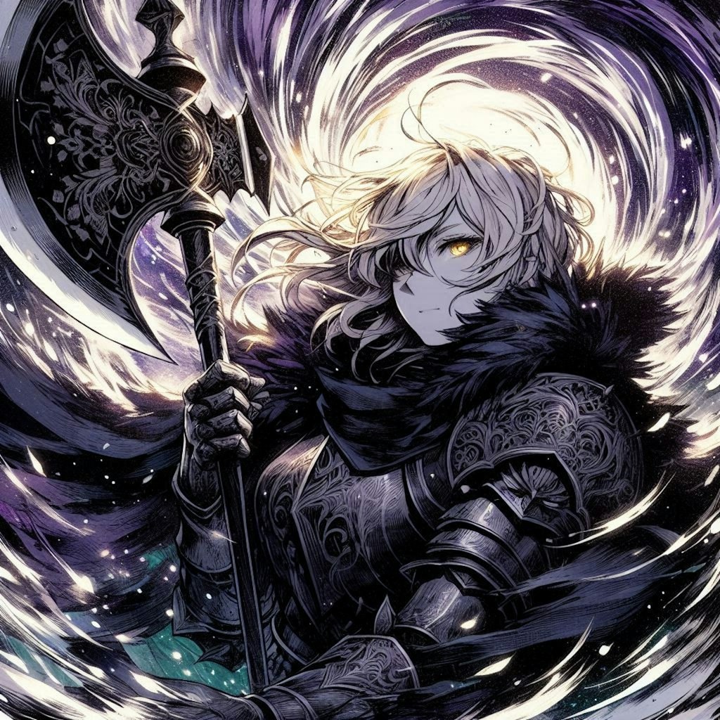 ブロンドの女騎士さん713
