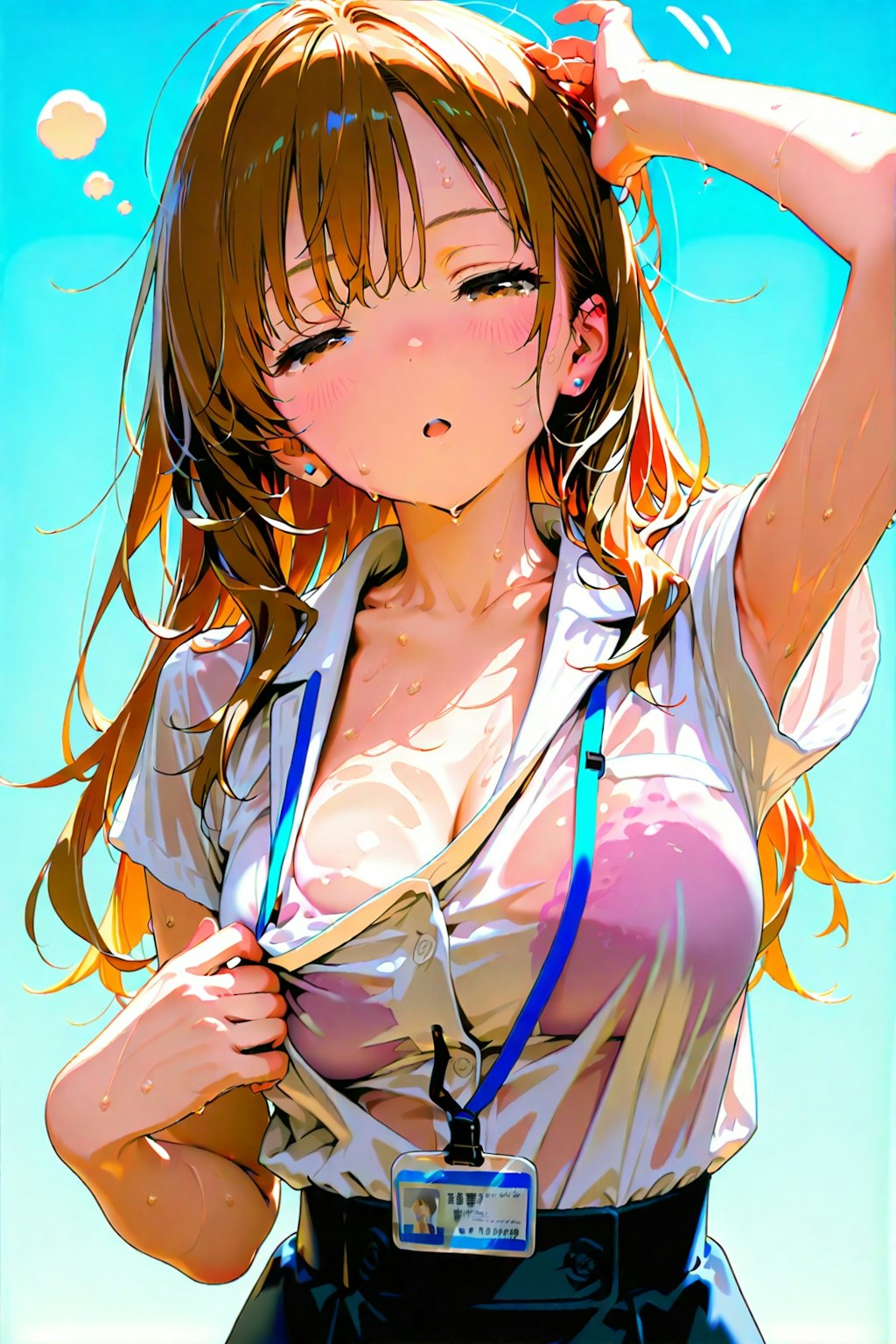 暑い～💦