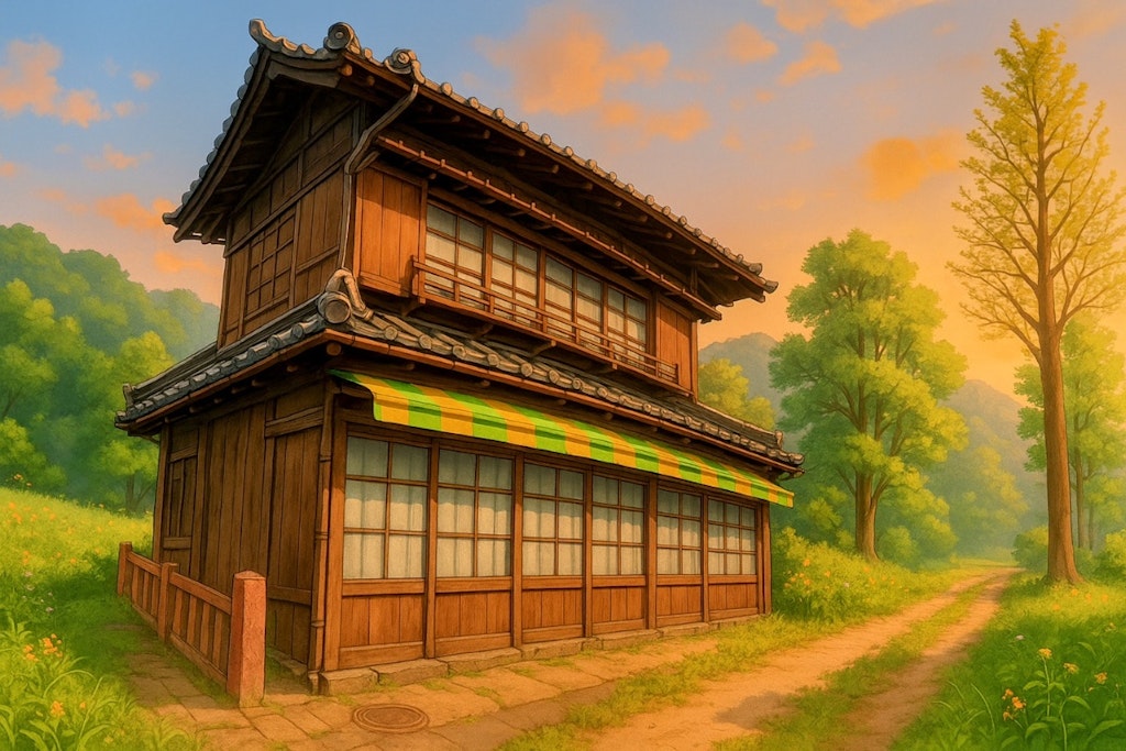 京都府暁村の風景2