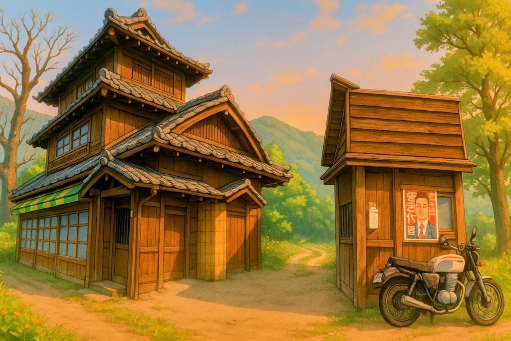 京都府暁村の風景2