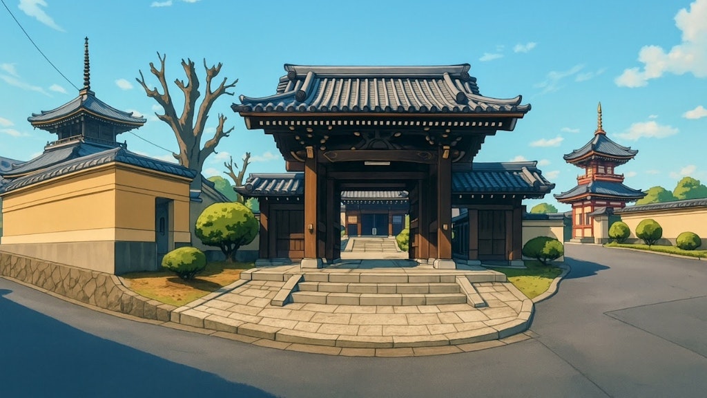 京都府暁村の風景2