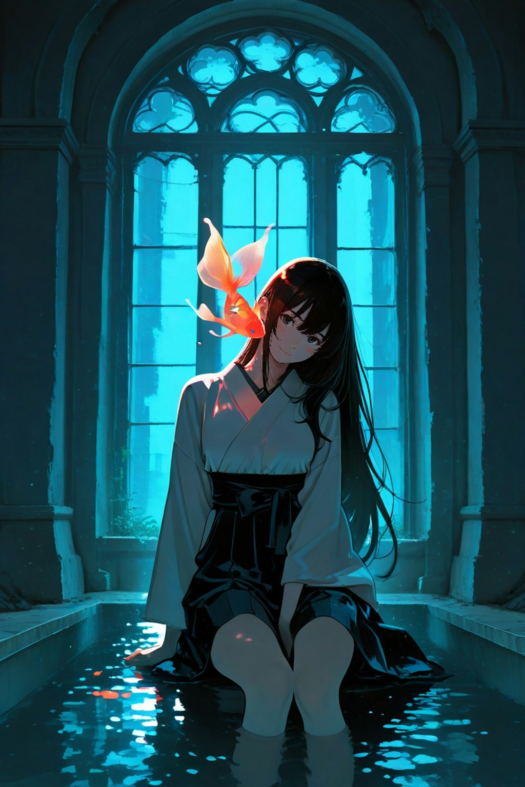 水の神殿で待つ彼女