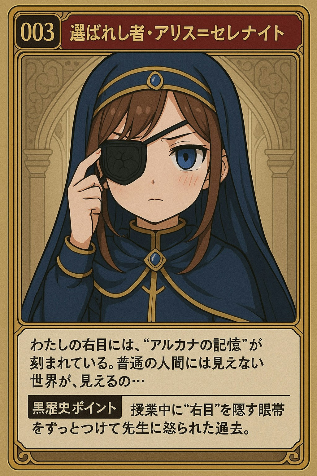 黒歴史チップス　女の子版カード集1
