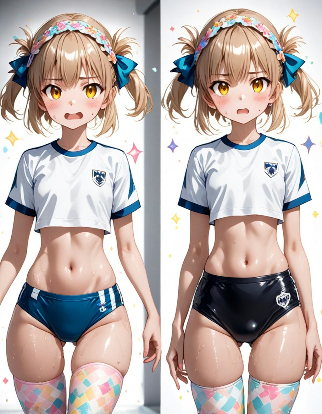 パンティバスター逆さ撮り　最新 ブルマ＆体操服カタログ黒ほか | chichi-pui（ちちぷい）AIイラスト専用の投稿＆生成サイト