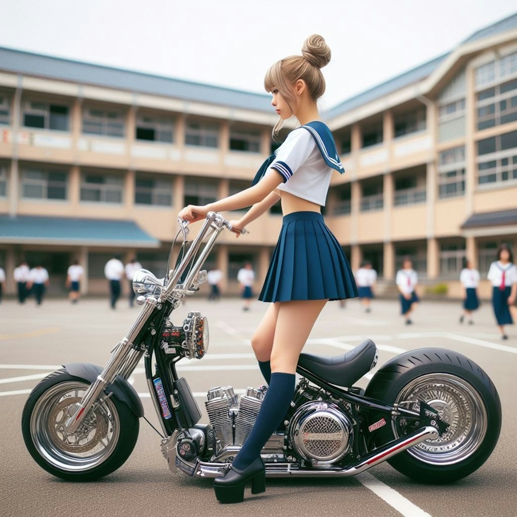 バイク通学