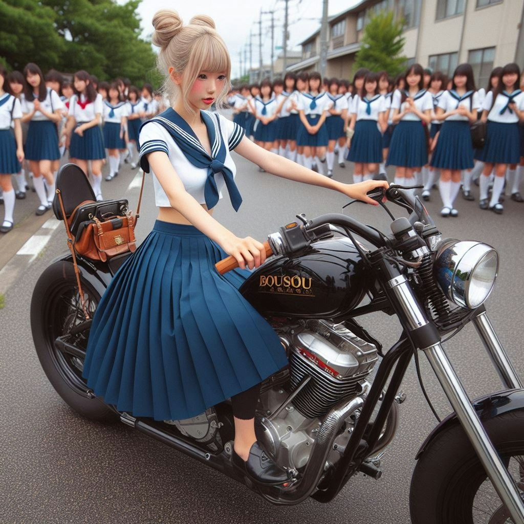 バイク通学