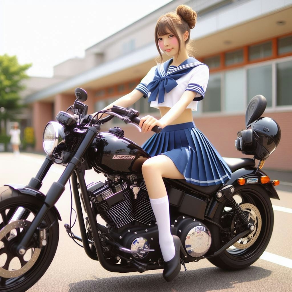 バイク通学