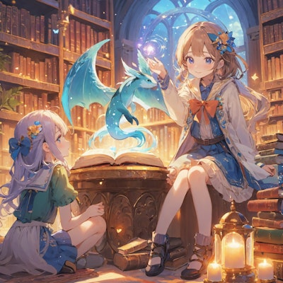 魔法の図書館