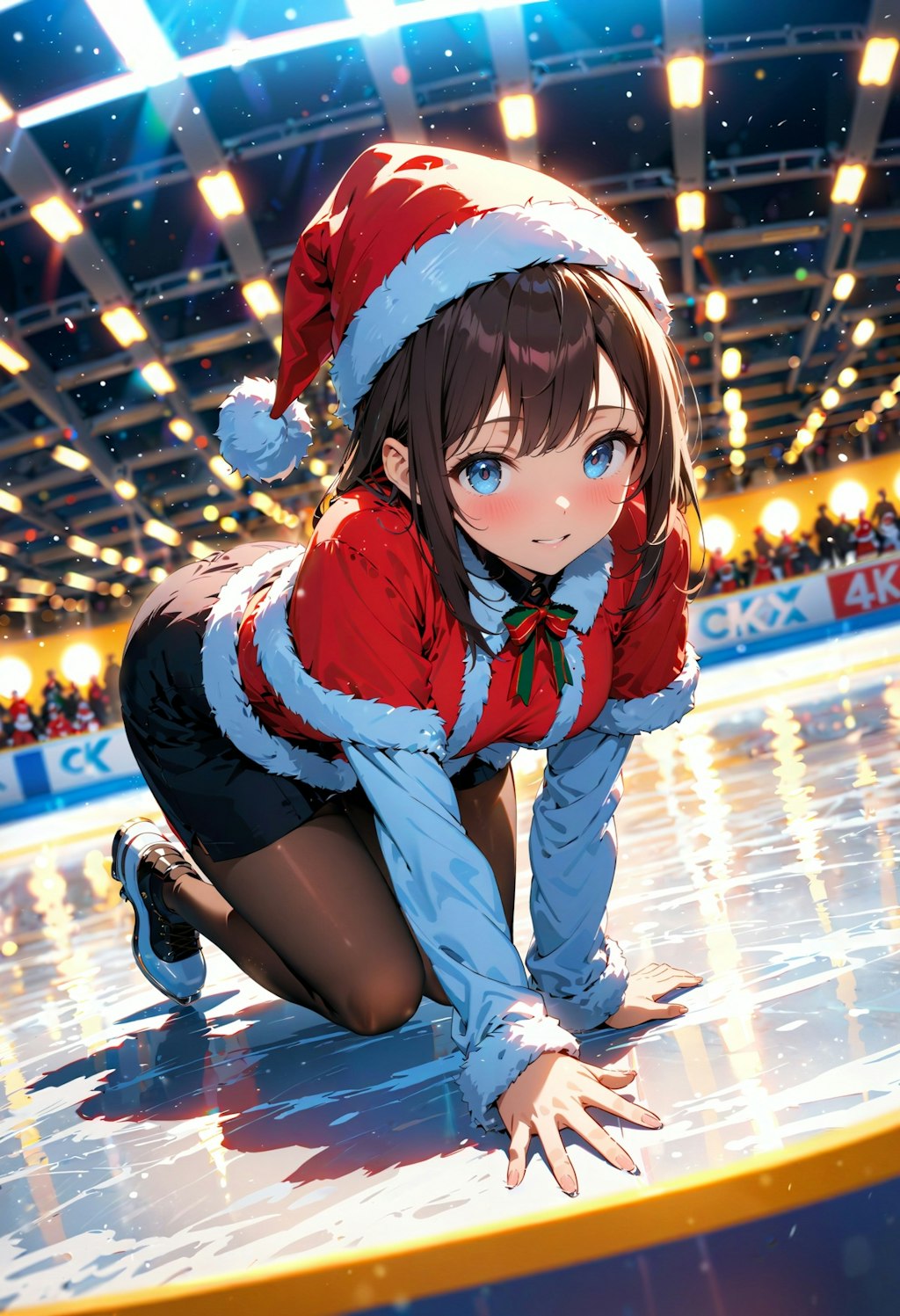 今日はスケートの日。クリスマス　その２