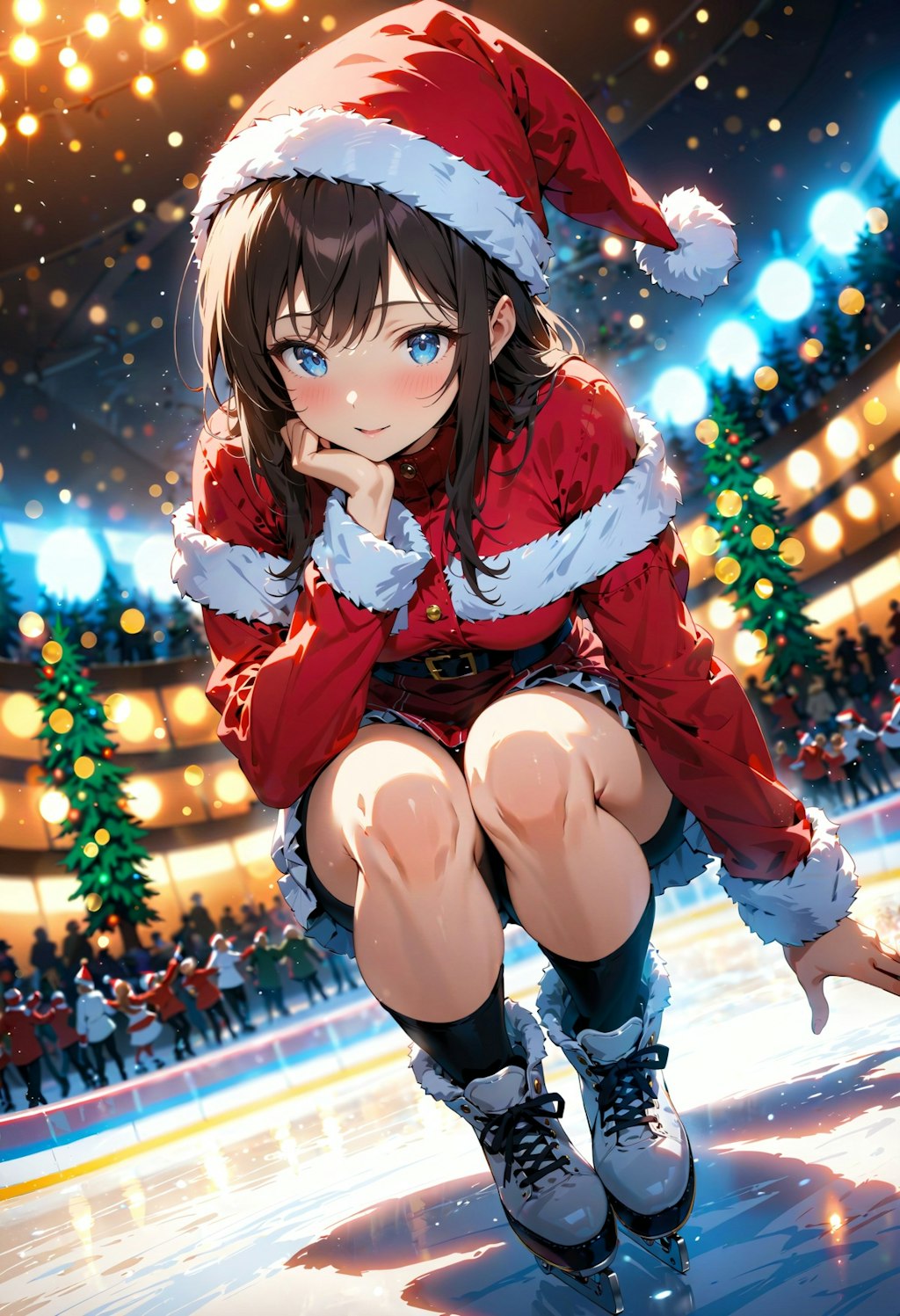 今日はスケートの日。クリスマス　その２