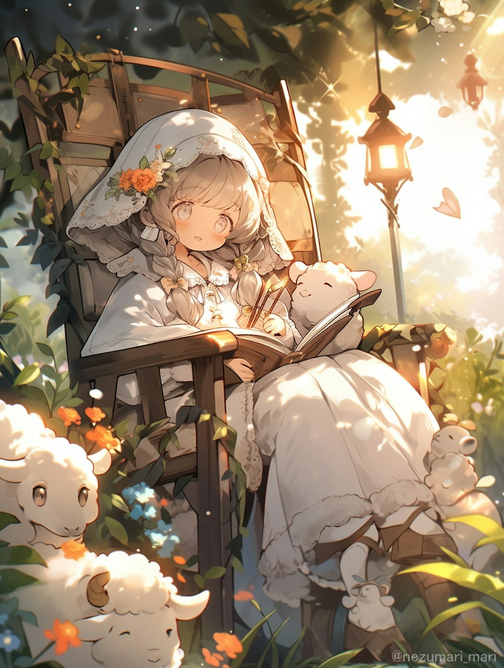 本と夏の香り
